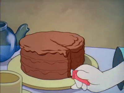 Торт с днем рождения девушке гиф